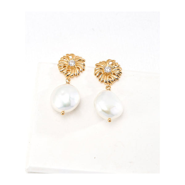S925 Silver Pearl Earrings