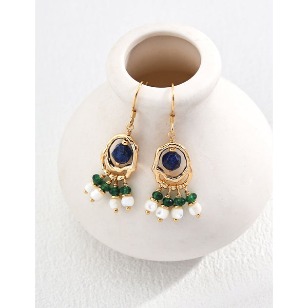 S925 Silver Vintage Shell Earrings