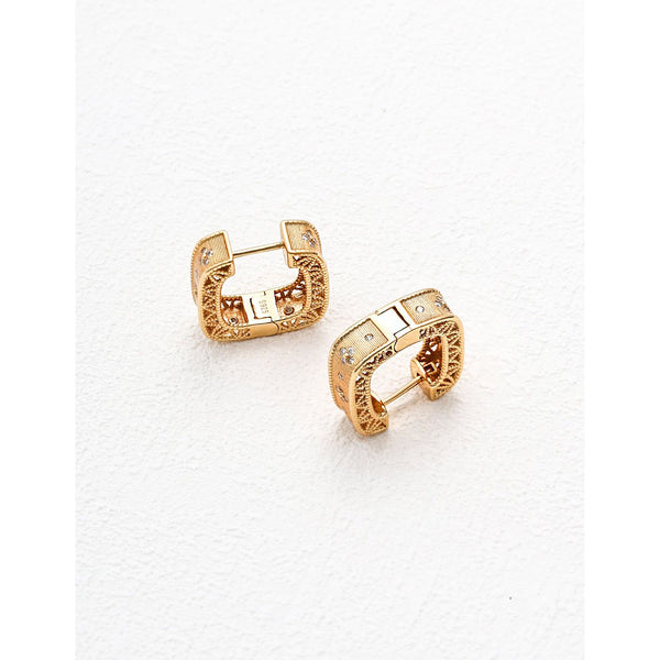 S925 Silver Vintage Earrings