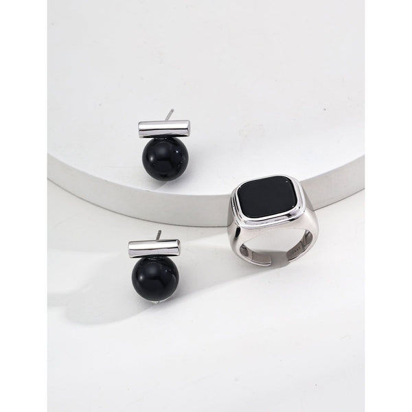 S925 Silver Minimalist Natural Tiger