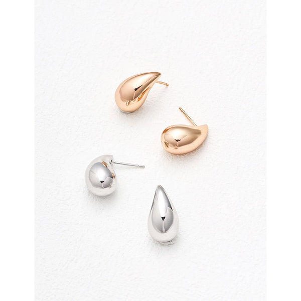 S925 Silver Teardrop Earrings