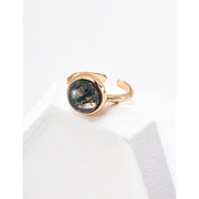 Elegant adjustable rings with natural green stones in silver and gold finishes, ideal for vintage jewelry lovers, jewelry storage collections, or jewelry websites. Perfect for gem jewelry enthusiasts, emerald ring jewelry seekers, and jewelry designers. Great for gifting jewelry for mom or enhancing earrings and rings collections with a timeless style.