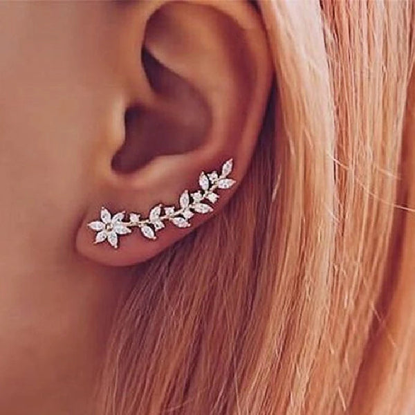 Aesthetic Flower Stud Earrings