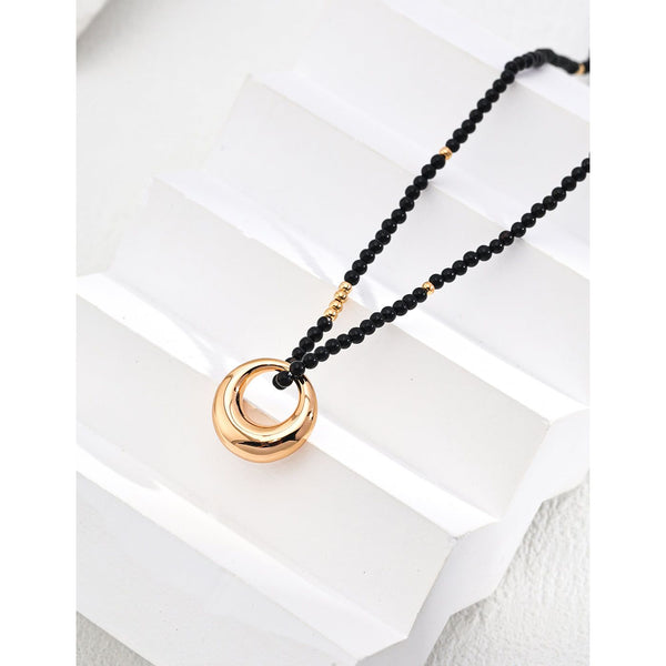 S925 Silver Agate Necklace
