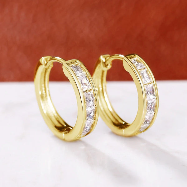 Classic Design Women's Hoop Earrings - Hover Image