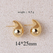 Gold teardrop earrings for earrings piercing, jewelry storage, vintage jewelry, jewelry websites, and jewelry for mom. Perfect for elegant and timeless looks