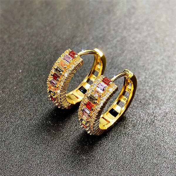 Gold Hoop Earrings