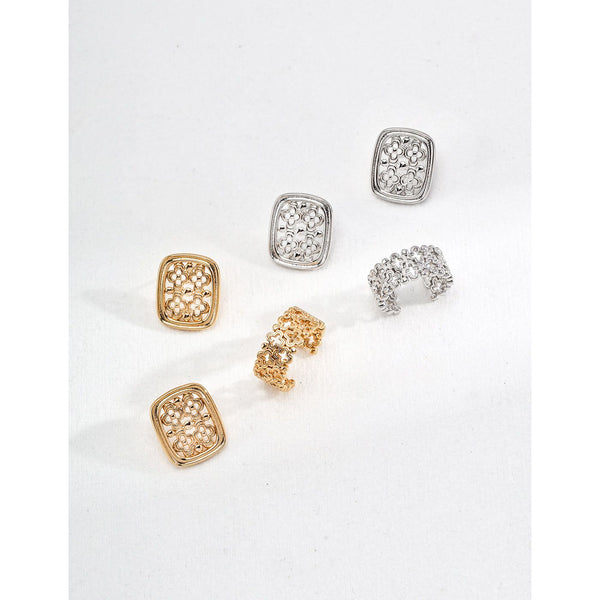 S925 Silver Chinese Style Ring - Hover Image