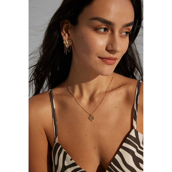 S925 Silver Minimalist Heart-Shaped Zircon Necklace - Hover Image