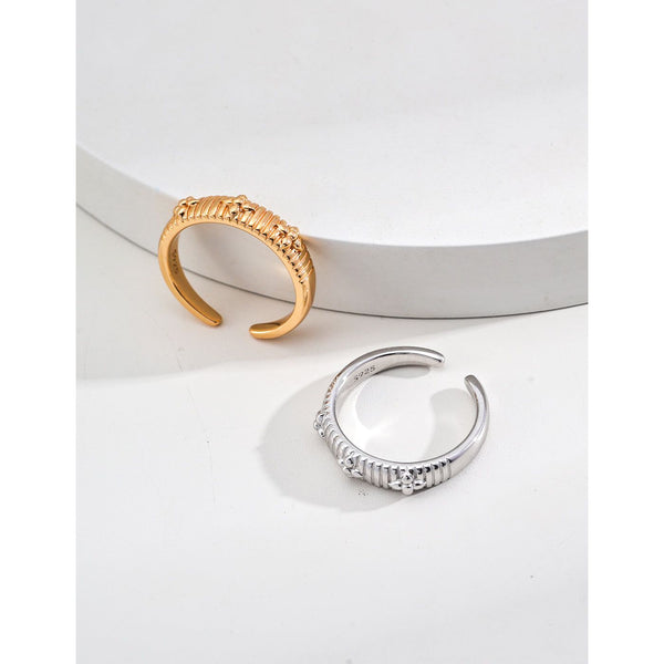 S925 Silver Minimalist Ring